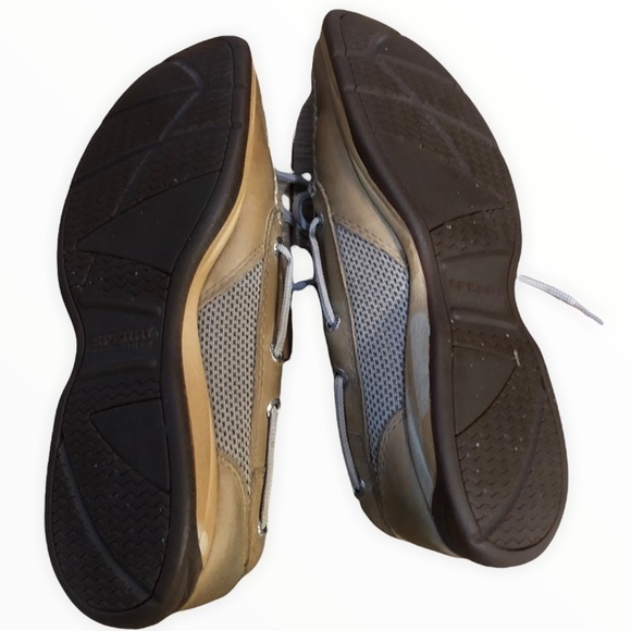Sperry Tan Boat Shoes Size 6.5M - Picture 7 of 9